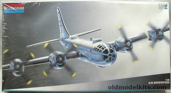 Monogram 1/48 Boeing B-29 Superfortress - with Atomic Bombs, 5706 plastic model kit